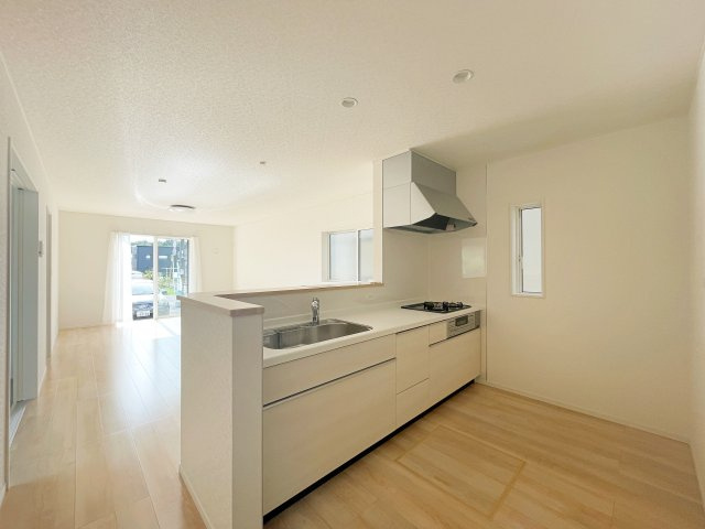 新築戸建・建売　福島市松川町木曽内裡　CRADLE GARDEN　全4棟のキッチン