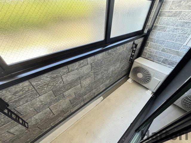 La vie belle 宝山町のバルコニー