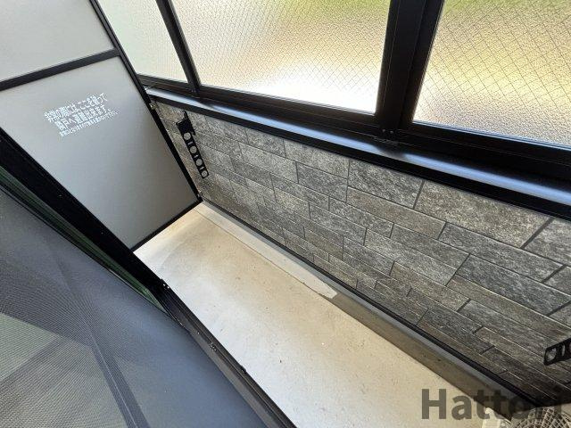 La vie belle 宝山町のバルコニー