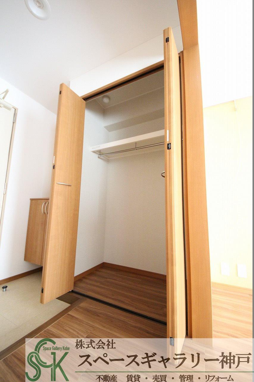 学園西カレッジハイツの収納|※お部屋により仕様が異なる場合があります。