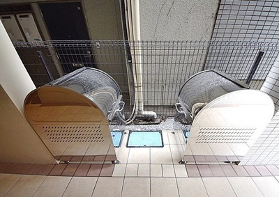 【その他共用部分】 | エテルノ西荻 | 敷地内ごみ置き場。