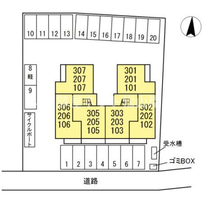 【区画図】 | レジデンスSUMIHOU Ⅲ