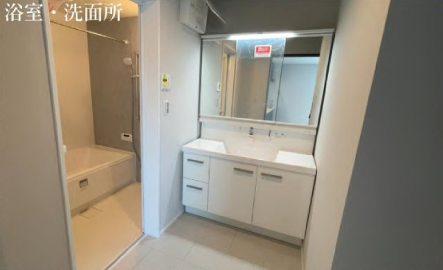 横浜市港北区篠原町 新築戸建て【仲介手数料無料】の独立洗面台
