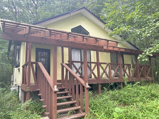 別荘利用に♪ウッドデッキでBBQ♪週末はミニキャンプ♪高久丙