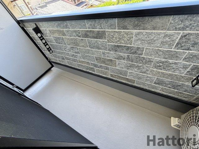 La vie belle 宝山町のバルコニー