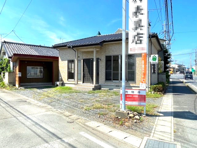 藤岡市藤岡　中古作業所780の前面道路含む現地写真