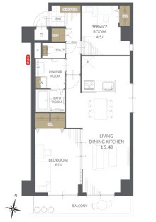 【間取り】ライオンズマンション三宮 