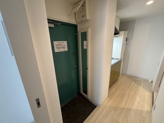 フォンテーヌ曽根の玄関