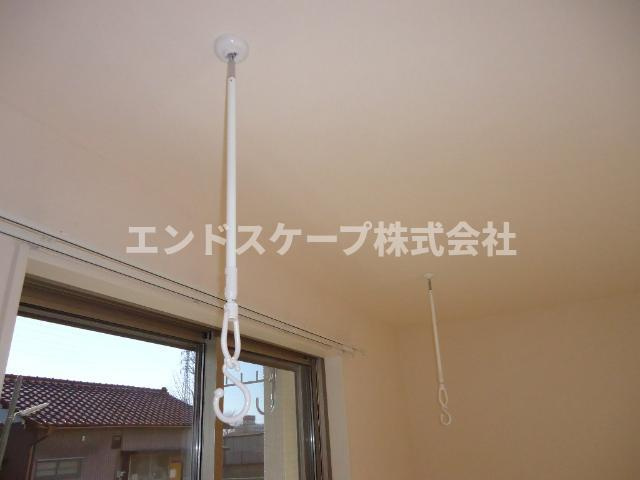 エンタープライズ　ガーデンの設備|室内物干
高崎、前橋のお部屋探しはエンドスケープまで！お客様の理想お聞かせ下さい♪