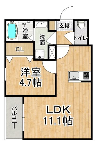 ジーメゾン西脇アノリスの間取り|※間取りが現況と異なる場合は現況を優先します※