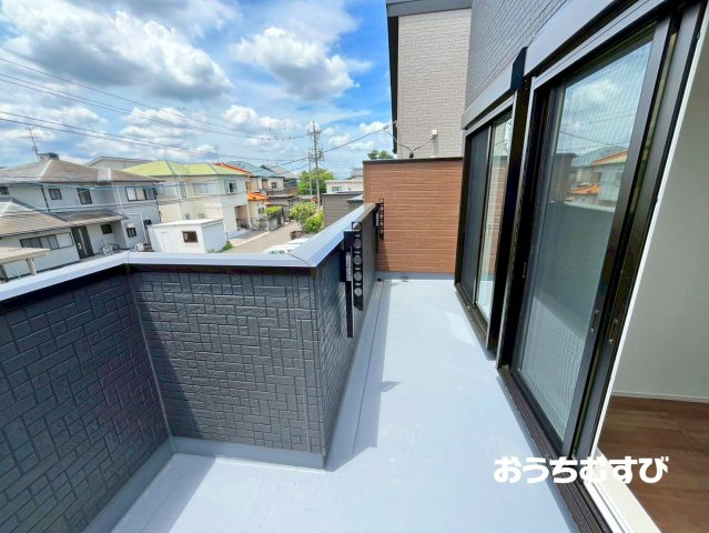 春日井市東野町西第1(全4棟)のバルコニー