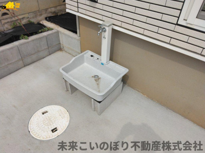 【庭】 | 蓮田市閏戸中古戸建 | 立上水栓ついております