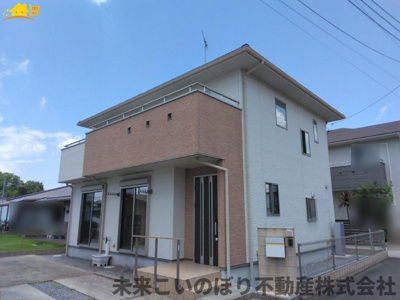 【外観】 | 加須市東栄2丁目中古戸建て | 幅広いお客様から好評いただいているシックな外観です