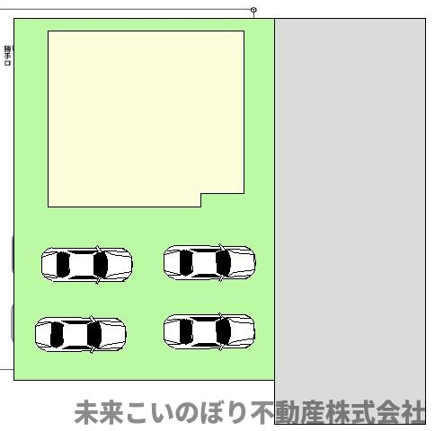 【区画図】 | 加須市東栄2丁目中古戸建て | 現況と異なる場合は現況優先とさせていただきます