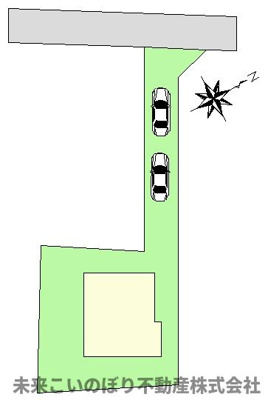 【区画図】 | 加須市下樋遣川中古戸建て | 現況と異なる場合は現況優先とさせていただきます