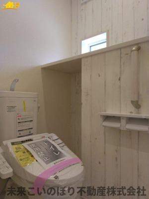 【トイレ】 | Blooming Garden久喜市野久喜3期 | 清潔感のあるトイレです