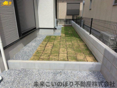 【庭】 | Blooming Garden久喜市野久喜3期 | お庭のお手入れも楽々。プチ家庭菜園などにもオススメです！