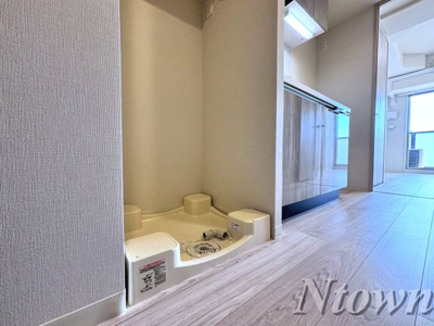 【設備】 | ディアレイシャス名古屋浄心 | 洗濯機置き場です