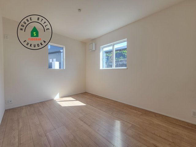 福津市福間駅東2丁目第1-1棟（1号棟）の寝室|主寝室には収納力に優れたクローゼットがありますので、お部屋もすっきり片付きます。