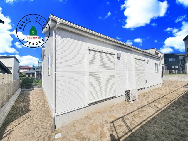 福津市福間駅東2丁目第1-1棟（1号棟）の外観|デザイン性のある外観です。