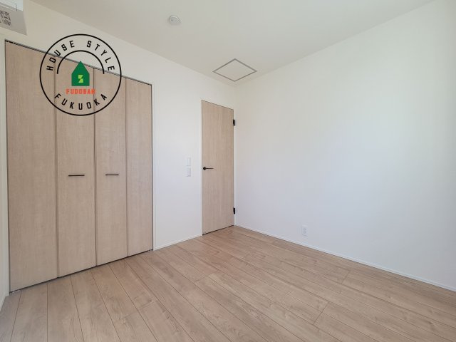 福津市福間駅東2丁目第1-1棟（1号棟）の和室|将来的に、琉球畳を引きまして和室風にすることも可能です。