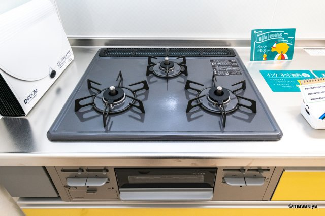 リヴェール中御所　Cのキッチン