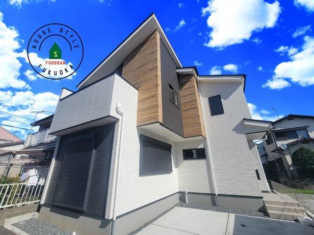 糟屋郡志免町東公園台2丁目第3-1棟（1号棟）　の外観|デザイン性のある外観です。