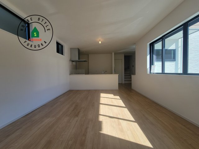 糟屋郡志免町東公園台2丁目第3-1棟（1号棟）　の居間・リビング|多くの時間を過すことになるリビングだからこそ、いつも穏やかな空間・解放感が味わえ毎日が充実します。