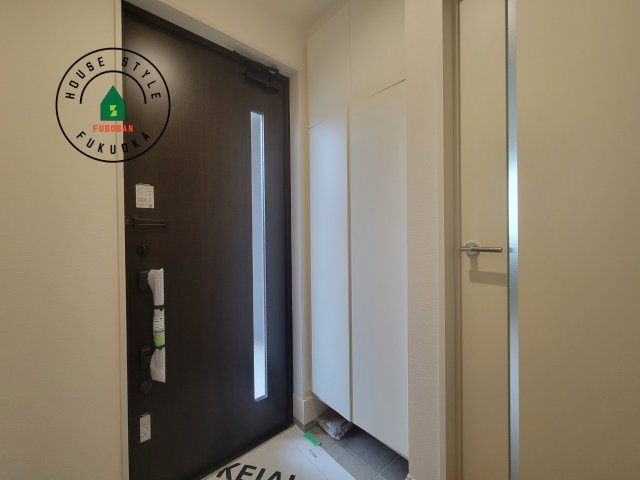 筑紫野市二日市北6丁目第1-2棟（1号棟）　の防犯設備|二重ロックでしっかり防犯対策ができます。