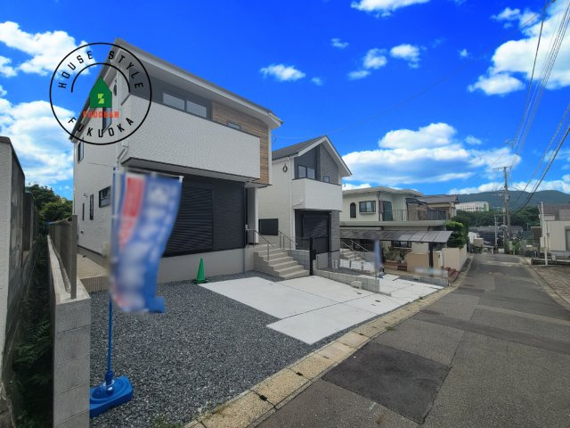 筑紫野市二日市北6丁目第1-2棟（1号棟）　の前面道路含む現地写真|見学の時間などお気軽にお問い合わせ下さい。