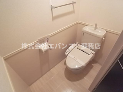 【トイレ】 | ヴェルデ神明町 | シンプルで使いやすいトイレです