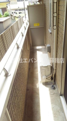 【バルコニー】 | ヴェルデ神明町 | 広々としたバルコニーです