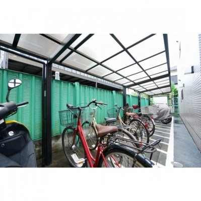 【外観】 | メゾンドール | 駐輪場