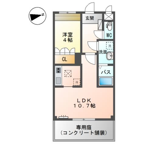 フォレストヴィラの間取り