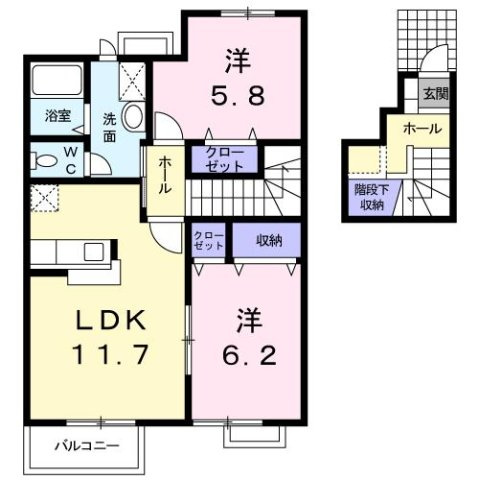 ブライトの間取り