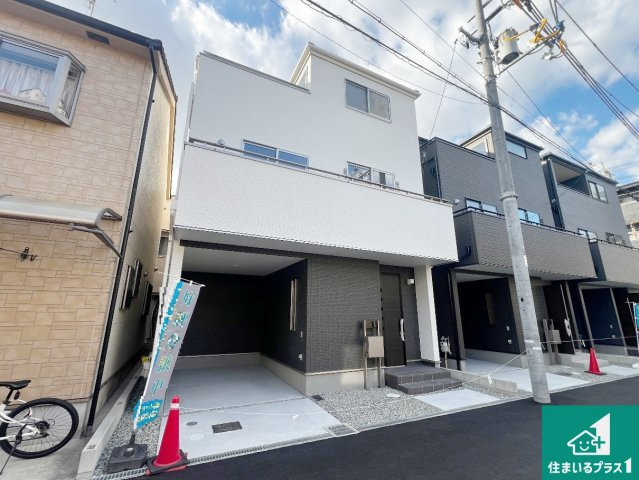 東大阪市大蓮北　新築一戸建てのトイレ|シンプルなトイレは落ち着く空間！お手入れも簡単です！