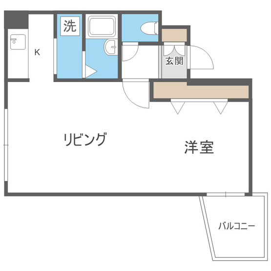 【間取り】 | ハウスオブリザ平岸７番館