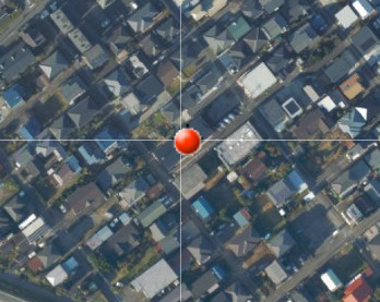 静岡県伊豆の国市　一棟アパートの地図