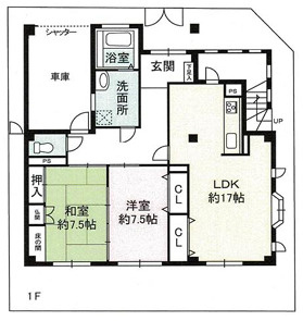 八尾市刑部２丁目の一棟マンションの間取り