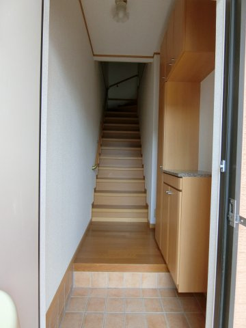 ベル・ミニョンＡの玄関