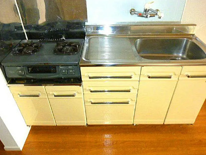蕨市南町2丁目　満室稼働中　一棟売アパートのキッチン