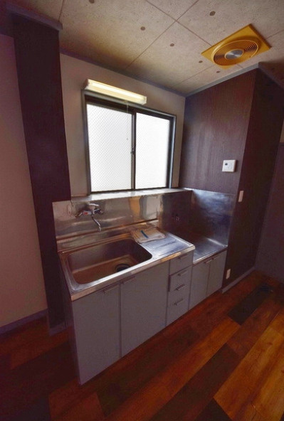 新座市野寺2丁目　満室稼働中　一棟売アパートのキッチン