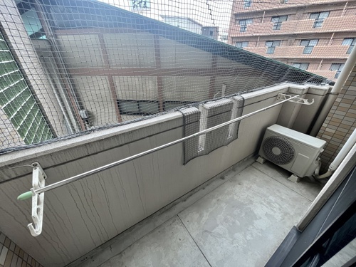 Niceマンション白山のバルコニー