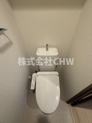 アーバンパーク南行徳レジデンスのトイレ|シンプルで使いやすいトイレです