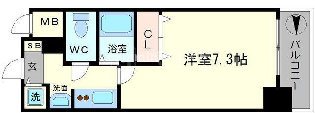 La Douceur難波東の間取り