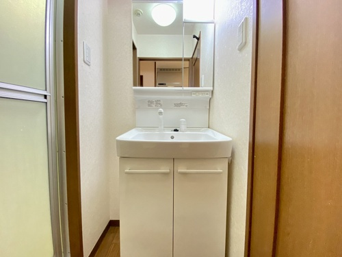 Niceマンション白山の独立洗面台