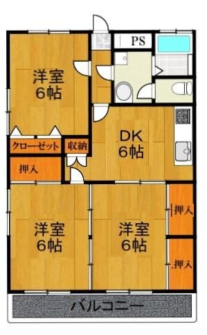 ライフガーデンの間取り