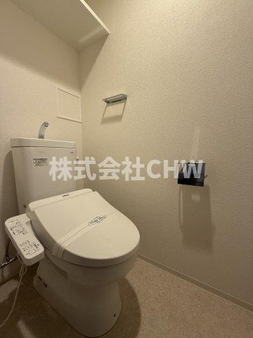 アーバンパーク南行徳レジデンスのトイレ|シンプルで使いやすいトイレです