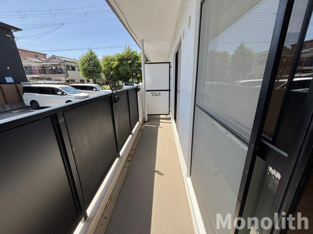 サンモール中井のバルコニー