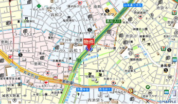 【地図】 | ブランシュメゾン池袋